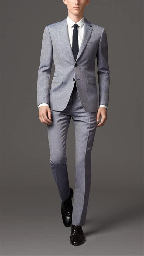 burberry slim fit suit sale|Burberry men's bathing suit.